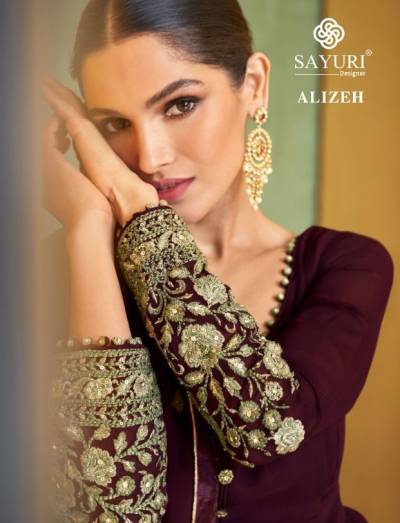 Alizeh By Sayuri Designer Partywear Readymade Dress Collection